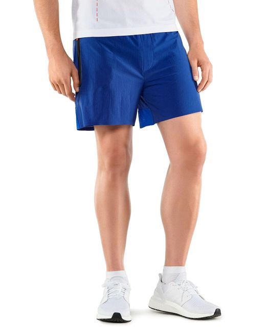Falke Blue Challenger Water-Resistant Shorts for men