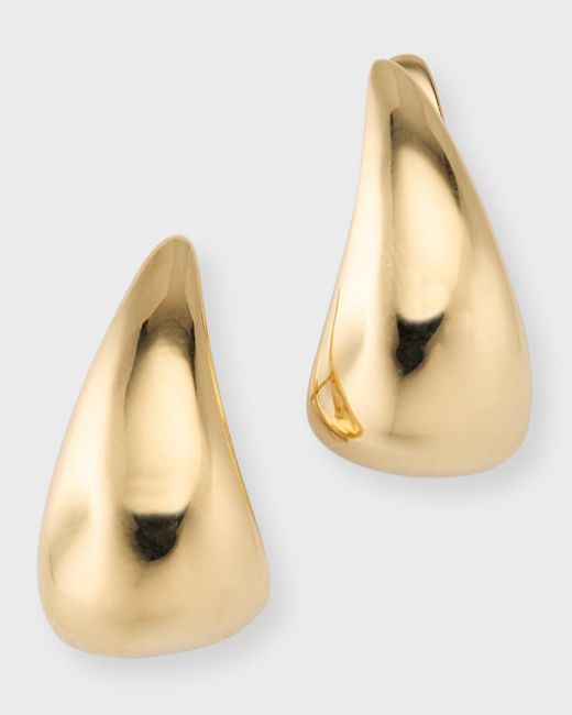 Anita Ko Natural 18k Yellow Gold Claw Earrings