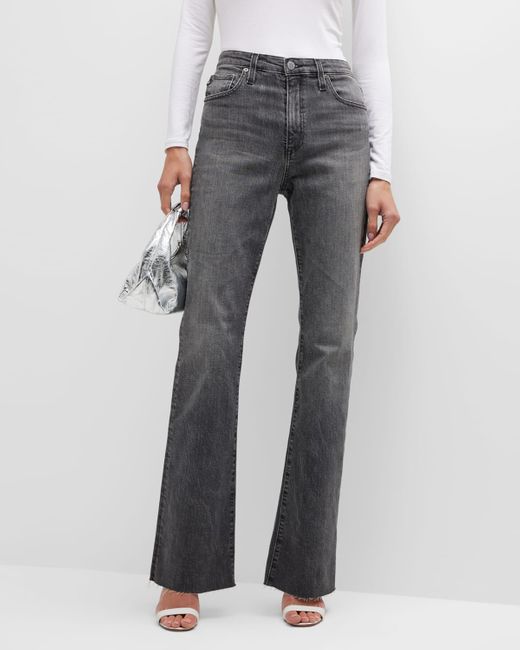 AG Jeans Alexxis Highrise Vintage Bootcut Jeans in Gray Lyst