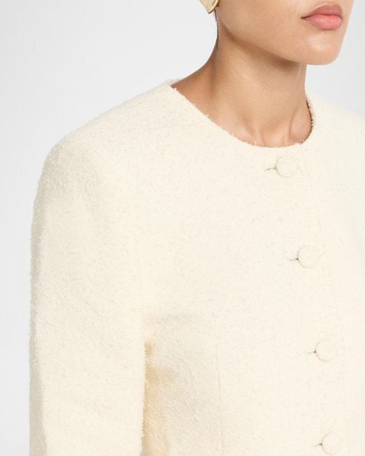 Rohe Natural Boucle Shaped Blazer