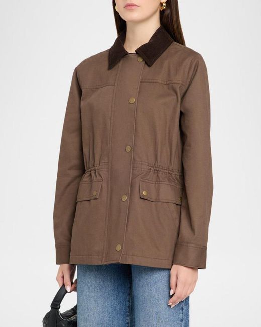 PAIGE Brown Caleb Barn Jacket