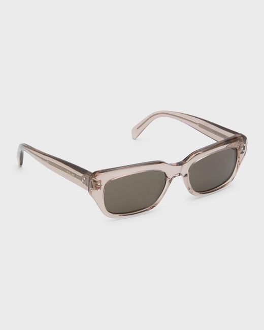 Céline Multicolor 3-dot Acetate Rectangle Sunglasses for men