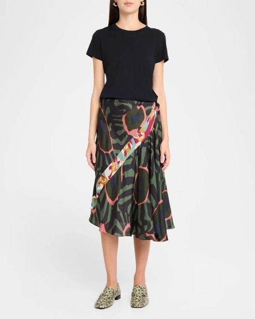 Dries Van Noten Multicolor Python-Embossed Leather Penny Loafers