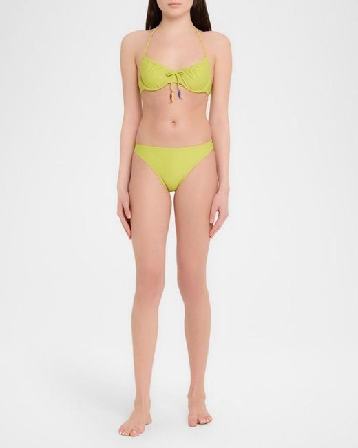 Solid & Striped Yellow The Tati Bikini Bottoms