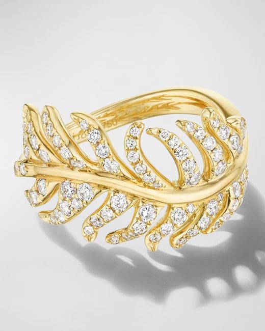 Mimi So Metallic 18K Diamond Phoenix Ring, Size 6