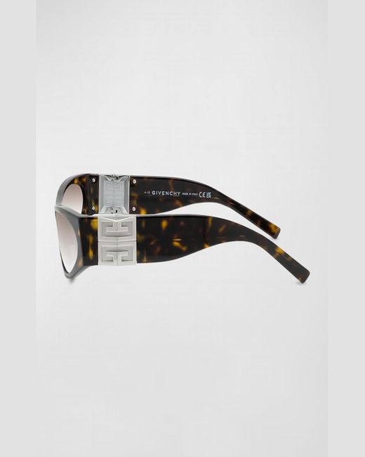 Givenchy Natural 4G Acetate Cat-Eye Sunglasses