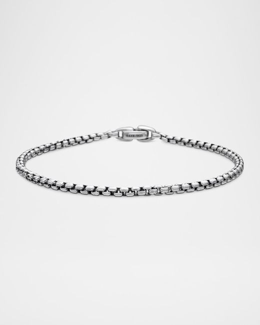 David Yurman Metallic Box Chain Bracelet for men