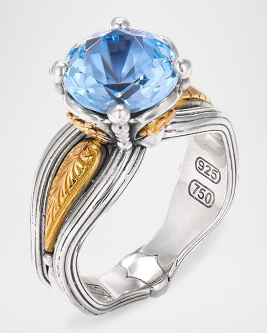 Konstantino Blue Kyma And Sky Ring