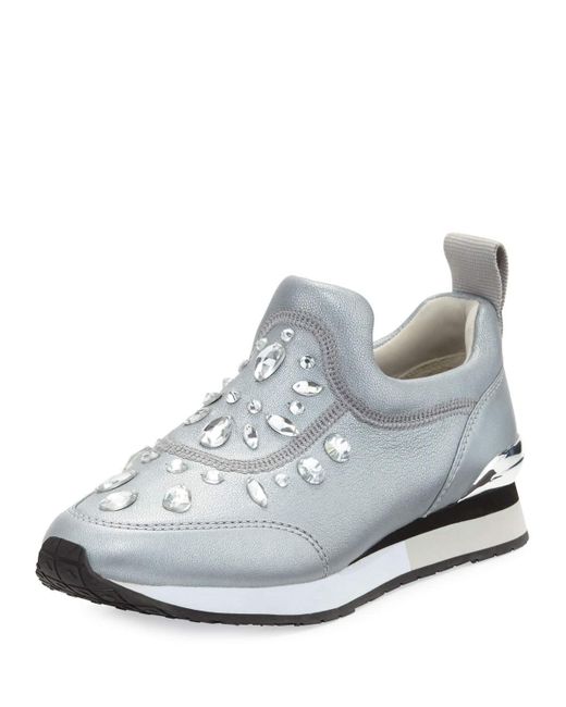 burch slip on sneaker burch laney embellished slip on sneaker in metallic burch slip on sneaker burch laney embellished slip on sneaker in metallic