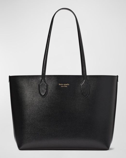 Kate Spade Black Bleecker Large Saffiano Leather Tote Bag