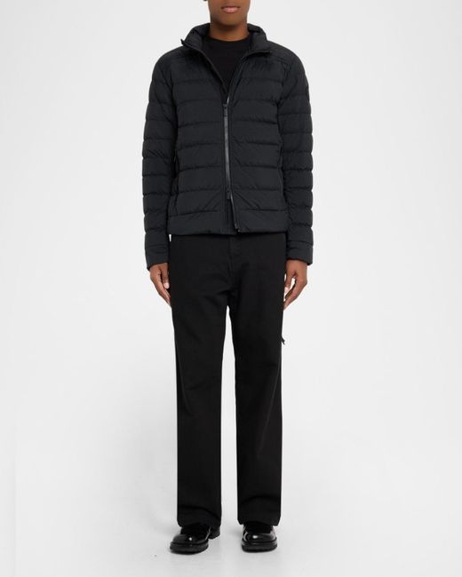 Canada Goose Black Apos;S Crofton Ripstop Jacket for men