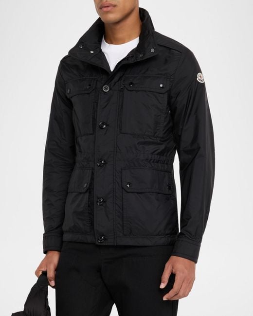 Moncler Blue Apos;S Lez Field Jacket for men