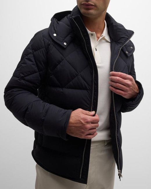 Moncler Blue Apos;S Cecaud Puffer Jacket for men