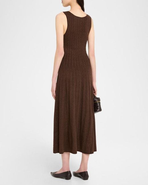 paige brown dress Madeline Metallic Ribbed Midi in size-24M Men's Prom Oxfords Dress Color:all white or holiday gatherings are