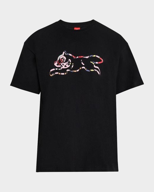 ICECREAM Black Cones N Running Bones T-Shirt for men