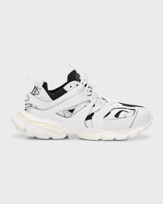 Balenciaga White Track Sock Sneaker