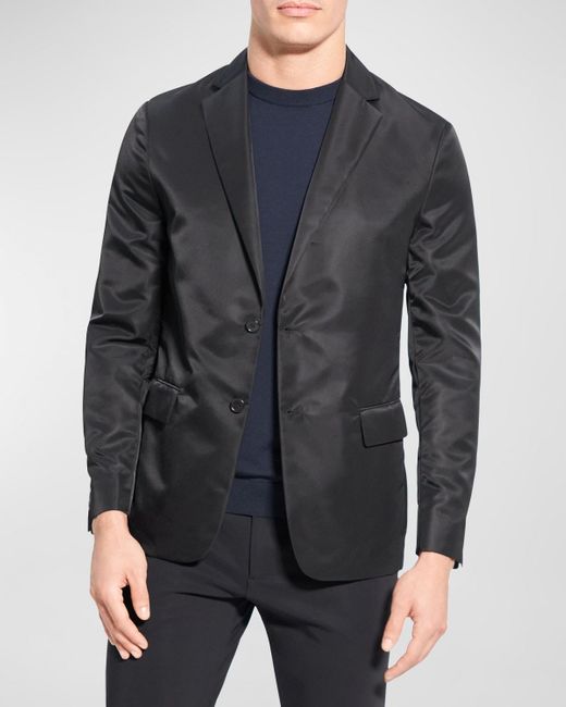 Theory Clinton Aero Nylon Blazer in Gray for Men Lyst