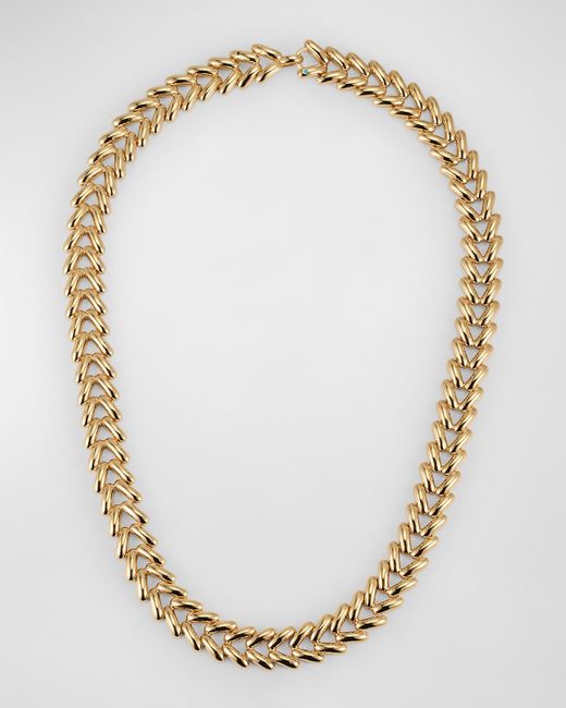 Roxanne Assoulin Metallic All Lined Up Necklace