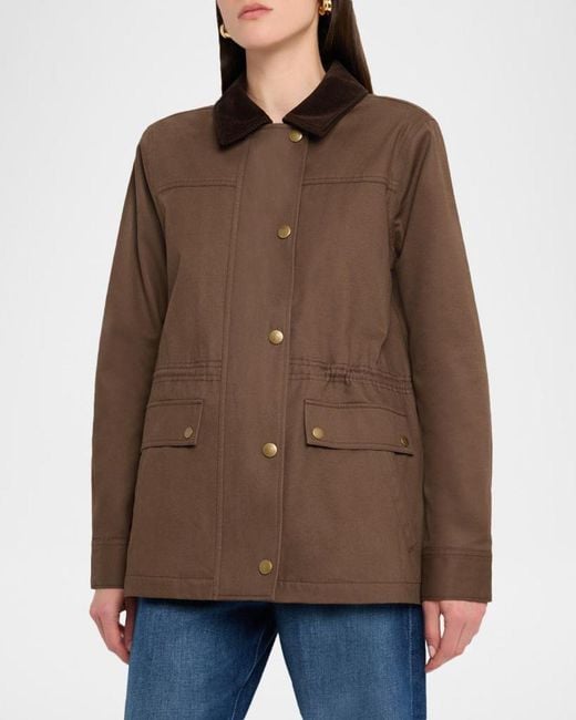 PAIGE Brown Horizon Barn Jacket