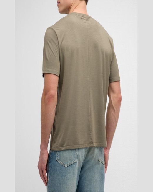 Rag & Bone Green Tech Jersey Short-Sleeve T-Shirt for men