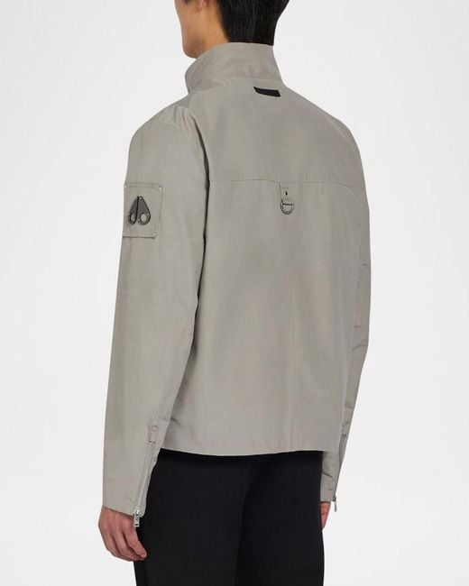 Moose Knuckles Gray Apos;S Maxwell Jacket for men