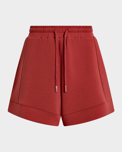 Varley Red Atrium Drawstring Shorts