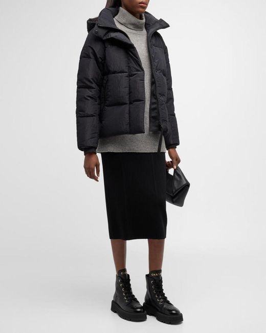 Canada Goose Black Junction Parka Puffer Jacket