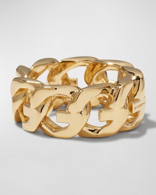 Givenchy Metallic G-Chain Ring