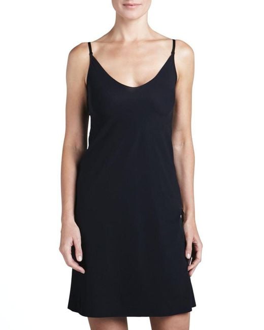 Commando Black Slim-Fit Tailored Slip