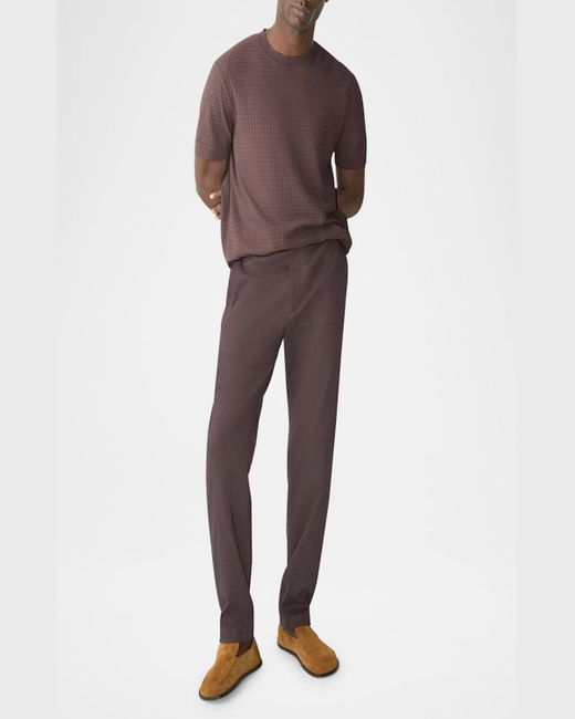 Theory Blue Curtis Drawstring Pants for men