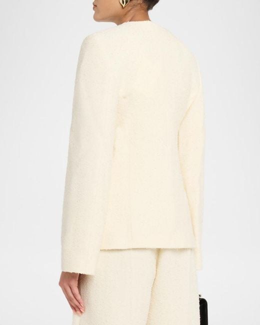 Rohe Natural Boucle Shaped Blazer