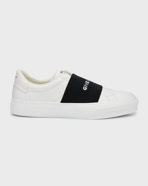 Givenchy Multicolor Logo Leather Slip-on Sneakers for men