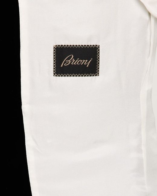 Brioni Black Apos;S Virgilio Patchwork Dinner Jacket for men