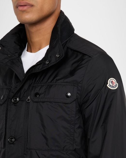 Moncler Blue Apos;S Lez Field Jacket for men