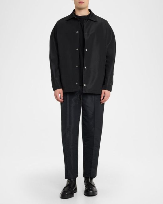 Givenchy Black Apos;S Logo Coach Jacket for men