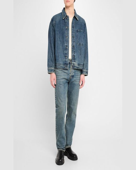 Rag & Bone Blue Cadence Denim Jacket for men
