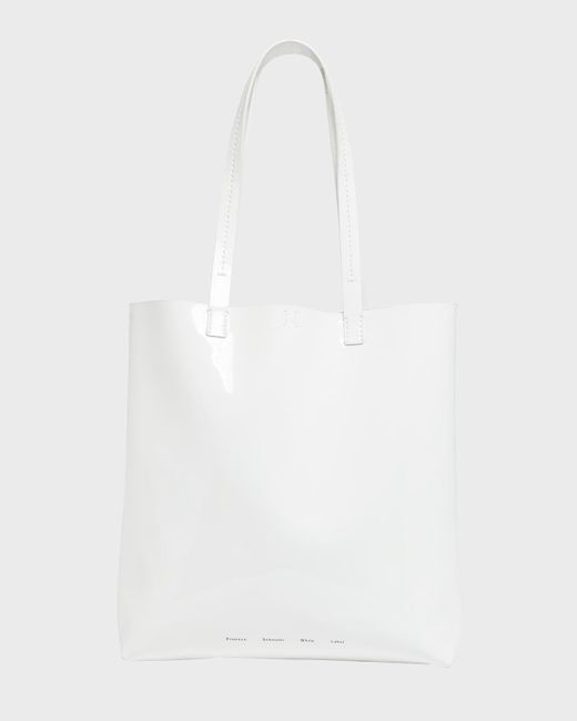 Proenza Schouler White Walker Patent Leather Tote Bag