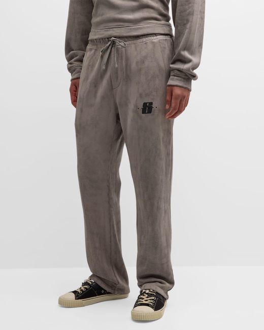 Stampd Gray Splatter Sweatpants for men