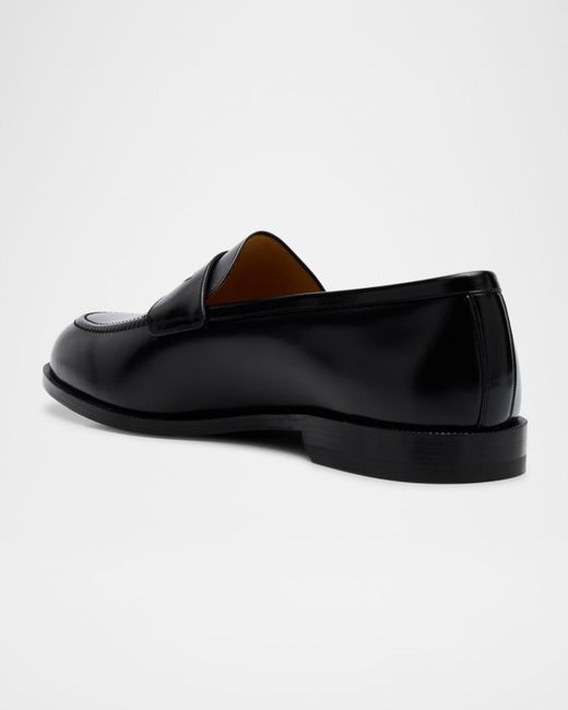 Bally Apos;S Charney Leather Penny Loafers in Black for Men  display picture 1