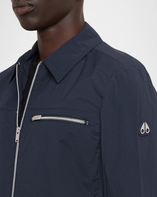 Moose Knuckles Blue Apos;S Topflight Technical Jacket for men