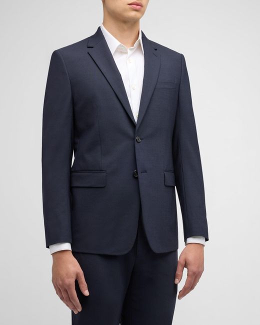 Theory Blue Chambers Stretch Wool Blazer for men