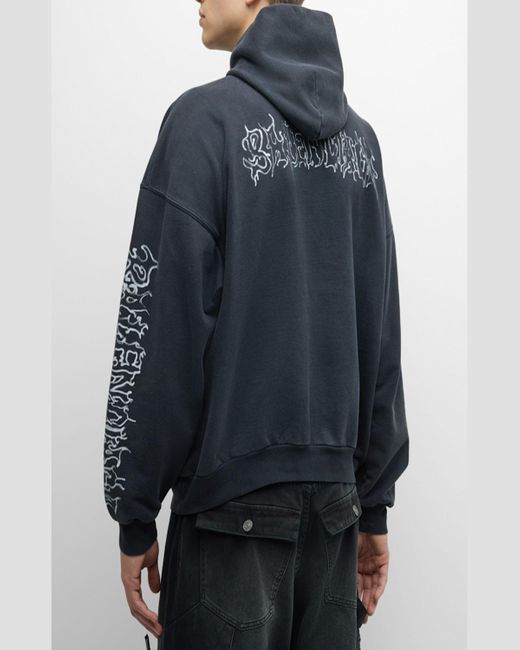 BALENCIAGA メタルアウトラインフーディー