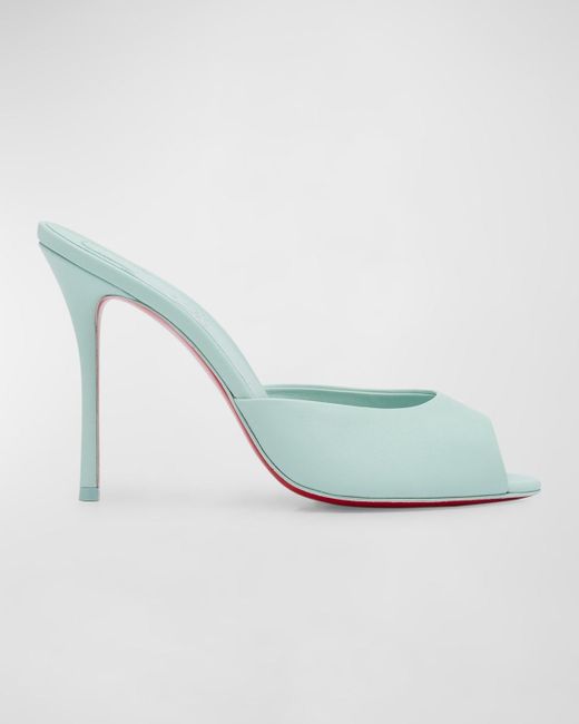 Christian Louboutin Blue Me Dolly Napa Sole Sandals