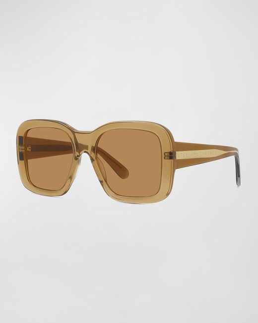 Stella McCartney Multicolor 2001 Acetate Square Sunglasses