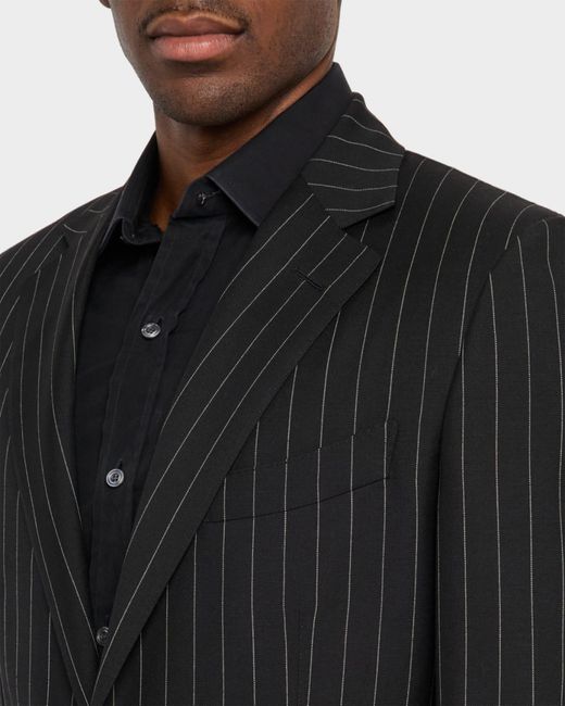 Tom Ford Black Apos;S O & Apos;Connor Sharp Stripe Suit for men