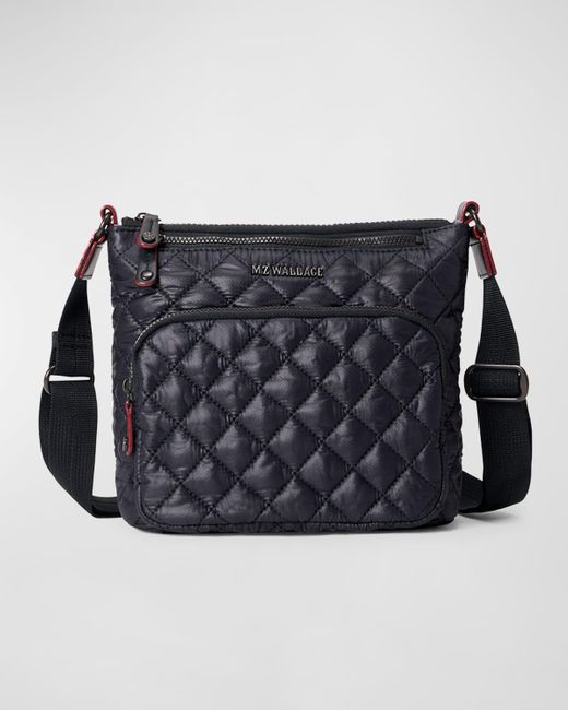MZ Wallace Metro Scout Deluxe Quilted Crossbody Bag in Black Lyst