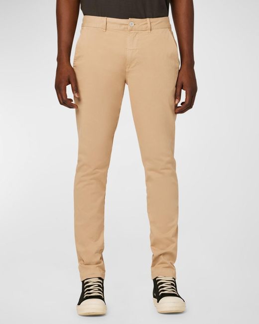 Hudson Natural Classic Slim-Straight Chino Pants for men