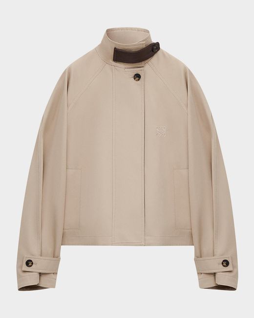 Loewe Natural Short Parka Jacket