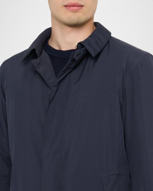 Herno Blue Apos;S Long Functional Parka for men