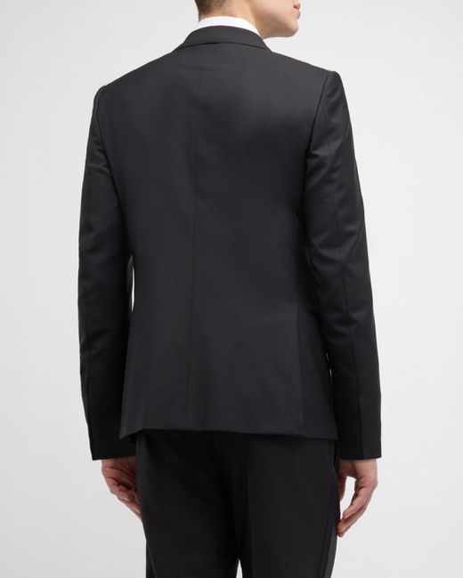 Zegna Black Apos;S Wool-Mohair Solid Tuxedo for men